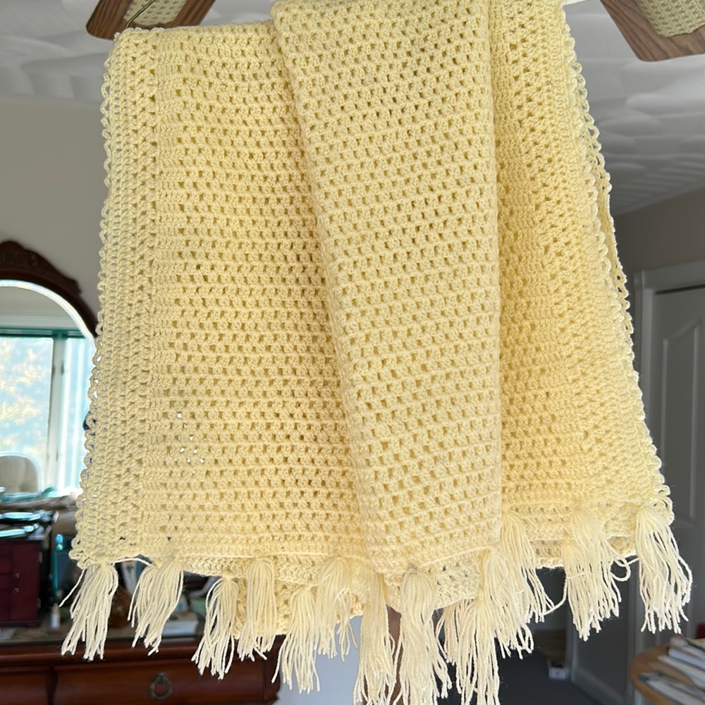 Wrap hand crocheted